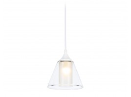  Подвесной светильник TR3551 WH/CL/FR белый/прозрачный/белый матовый E27 max 40W D155*800