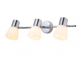  Настенно-потолочный спот TR3965/3 CH/FR хром/белый матовый E27*3 max 40W 460*82*200