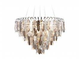  Подвесная люстра с хрусталем TR5257/11 CH/CL хром/прозрачный E27*11 max 40W D600*400