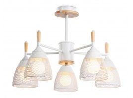  Подвесная люстра TR8012/5 WH белый E27*5 max 40W D600*385