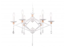  Подвесная люстра TR9596/6 WH белый E14/6 max 40W D660*880