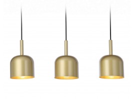  Светильник подвесной TR97118/3 GD/BK золото/черный E27*3 max 40W D130*113*1200
