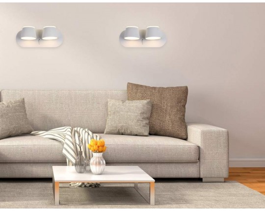 FW171/2 WH/S белый/песок LED 3000K 20W 230*100*140