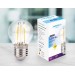 Лампа Filament LED G45-F 6W E27 4200K (60W)