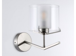  Настенный светильник LH57004 SN/FR никель/белый матовый E14 max 40W 280*150*220