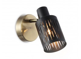  Настенно-потолочный спот в стиле лофт TR8667 BK/SB чёрный/бронза E14 max 60W 180*100*150