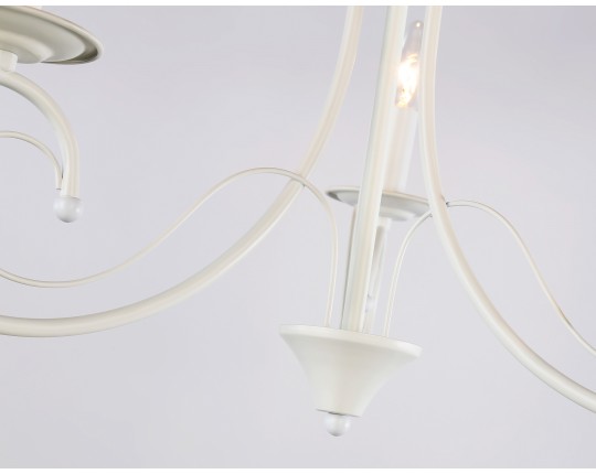  Подвесная люстра TR9605/3 WH белый E14/3 max 40W D560*650