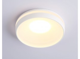 Встраиваемый точечный светильник MR16 с акрилом TN3321 SWH/FR белый песок/белый матовый D95*40