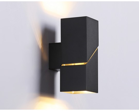  Настенный светильник со сменной лампой FW2475 BK черный G9 max 40W 155*60*90