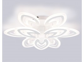  Потолочный светодиодный светильник с пультом FA4547/3+3 WH белый 3000K-6400K 113W 650*470*110 (ПДУ ИК)