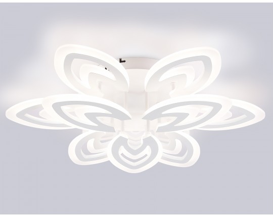  Потолочный светодиодный светильник с пультом FA4547/3+3 WH белый 3000K-6400K 113W 650*470*110 (ПДУ ИК)