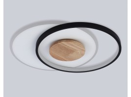  Светильник светодиодный потолочный FL4789 WH/BK/WD белый/черный/дерево 54W 3000-6000K 460*365*45 (без ПДУ)