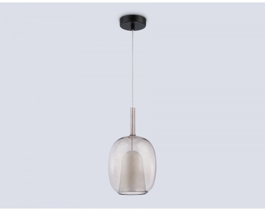  Подвесной светильник LH11125 BK/WH/TI черный/белый/янтарь E27 max 60W D175*310