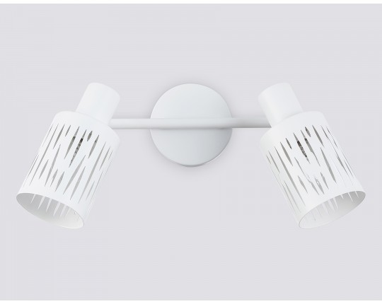  Настенно-потолочный спот в стиле лофт TR8664/2 WH белый E14/2 max 60W 360*100*190