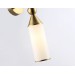  Настенный светильник LH55280 BS/FR латунь/белый матовый E14 max 40W 140*80*310