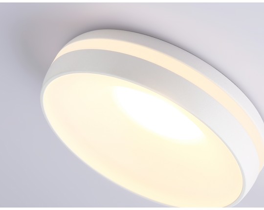 Встраиваемый точечный светильник MR16 с акрилом TN3321 SWH/FR белый песок/белый матовый D95*40