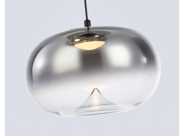  Подвесной светодиодный светильник LH11099/3 BK/SM черный/дымчатый 12W 3000K D350*1505