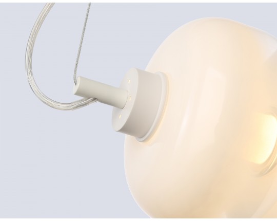  Подвесной светодиодный светильник LH11071 WH/FR белый/белый матовый 36W 3000K 745*230*230