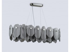  Подвесной светильник LH31205/12 SN/SM сатин никель/дымчатый E14*12 max 40W 1000*340*270