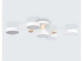  Подвесной светодиодный светильник с пультом FL4834/5 WH белый 3000K-6400K 70W 830*400*160 (ПДУ ИК)