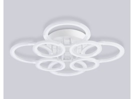  Светильник светодиодный потолочный FA8945/4+4 WH белый 106W 3000-6000K D670*120 (ПДУ ИК)