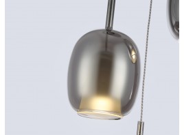  Подвесной светильник LH11153/3 BK/WH/SM черный/белый/дымчатый E27*3 max 60W D425*1500