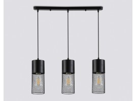  Светильник подвесной TR8501/3 BK черный E27/3 max 60W 550*100*1000