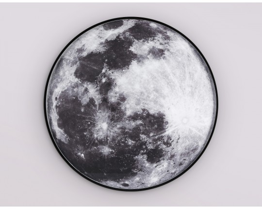  Настенно-потолочный светодиодный светильник FW11113 BK черный 31W LED 3000-6400K D500*38