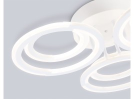  Светильник светодиодный потолочный FA8943/3+3 WH белый 79W 3000-6000K D580*120 (ПДУ ИК)