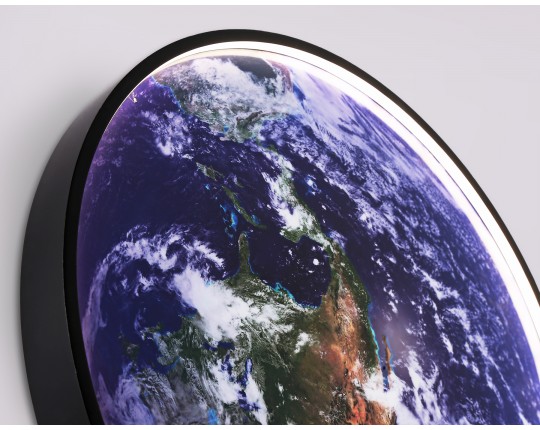  Настенно-потолочный светодиодный светильник FW11131 BK черный 15W LED 3000-6400K D240*38