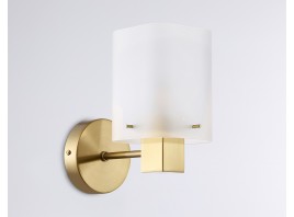  Настенный светильник LH57035 BS/SM латунь/дымчатый E14 max 40W 195*110*185