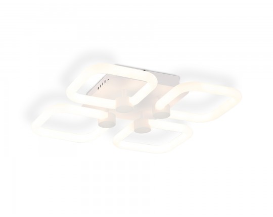  Потолочный светодиодный светильник с пультом FA3819/4 WH белый 3000K-6400K 67W 380*380*90 (ПДУ ИК)