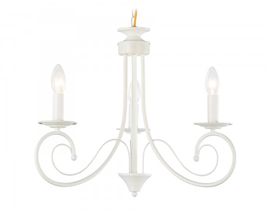  Подвесная люстра TR9605/3 WH белый E14/3 max 40W D560*650