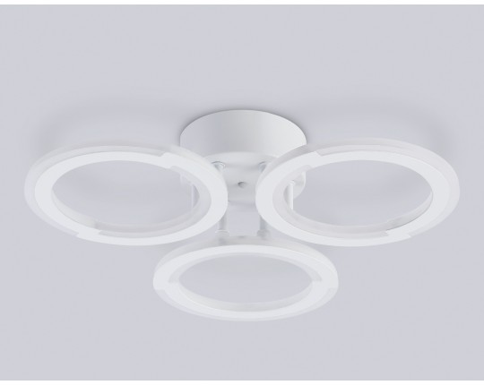  Светильник светодиодный потолочный FA8942/3 WH белый 32W 3000-6000K D420*95 (ПДУ ИК)