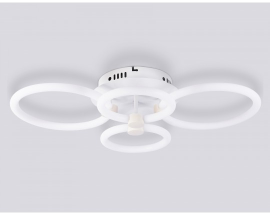  Потолочный светодиодный светильник с пультом FA3811/2+2 WH белый 3000K-6400K 82W 620*420*130 (ПДУ ИК)