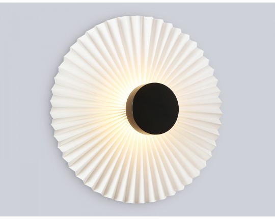  Настенный светодиодный светильник LH72641 BK/WH черный/белый 6W 3000K D300*100