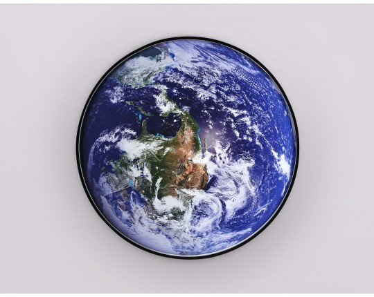  Настенно-потолочный светодиодный светильник FW11132 BK черный 18W LED 3000-6400K D300*38