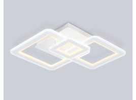  Потолочный светодиодный светильник с пультом FA862 WH белый 79W 505*470*95 (ПДУ РАДИО 2.4)