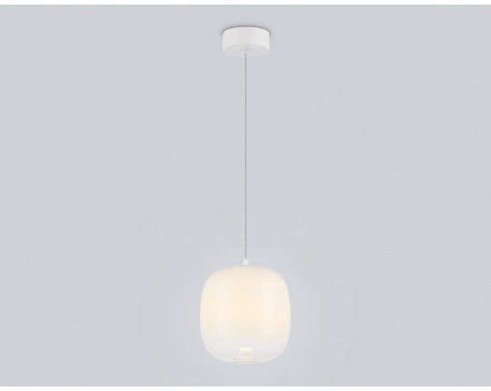  Подвесной светодиодный светильник LH11091 WH/FR белый/белый матовый 4W 3000K D150*170