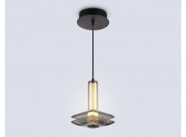  Подвесной светодиодный светильник LH31003 GR/SM серый/дымчатый 10W 3000K 150*150*240