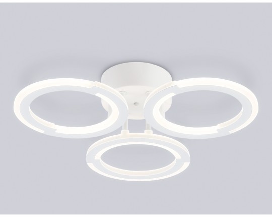  Светильник светодиодный потолочный FA8942/3 WH белый 32W 3000-6000K D420*95 (ПДУ ИК)