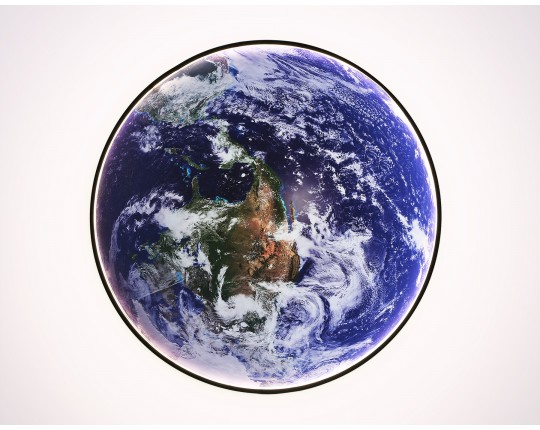  Настенно-потолочный светодиодный светильник FW11134 BK черный 31W LED 3000-6400K D500*38