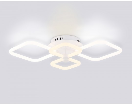  Потолочный светодиодный светильник с пультом FA3822/4 WH белый 3000K-6400K 86W 720*430*130 (ПДУ ИК)