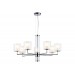  Подвесная люстра LH56003/7 СH/FR хром/белый матовый E14*7 max 40W D790*1260