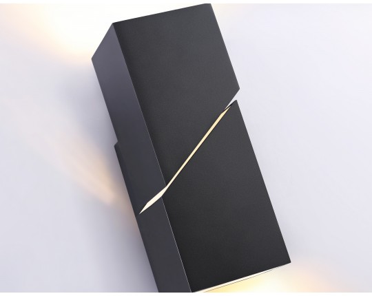  Настенный светильник со сменной лампой FW2475 BK черный G9 max 40W 155*60*90