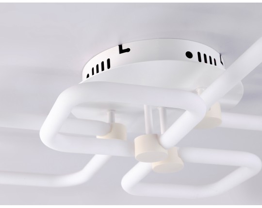  Потолочный светодиодный светильник с пультом FA3822/4 WH белый 3000K-6400K 86W 720*430*130 (ПДУ ИК)