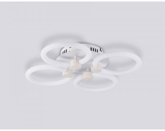  Потолочный светодиодный светильник с пультом FA3808/4 WH белый 3000K-6400K 82W 410*410*90 (ПДУ ИК)