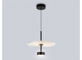  Подвесной светодиодный светильник LH72601 BK/WH черный/белый 6W 3000K D300*260-1770