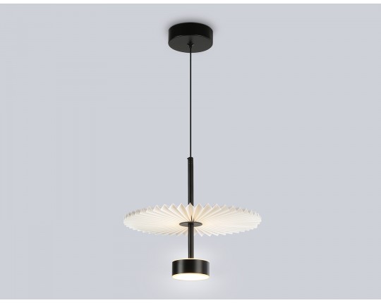  Подвесной светодиодный светильник LH72601 BK/WH черный/белый 6W 3000K D300*260-1770