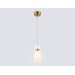  Подвесной светильник LH56122 BS/FR латунь/белый матовый E14 max 40W D65*1500